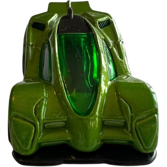 2001 Hot Wheels Spectraflame II Green Side Draft Car - Picture 4 of 8